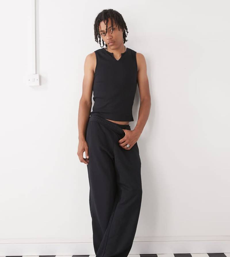 COLLUSION - Legere Skater-Jogginghose in Schwarz von Collusion