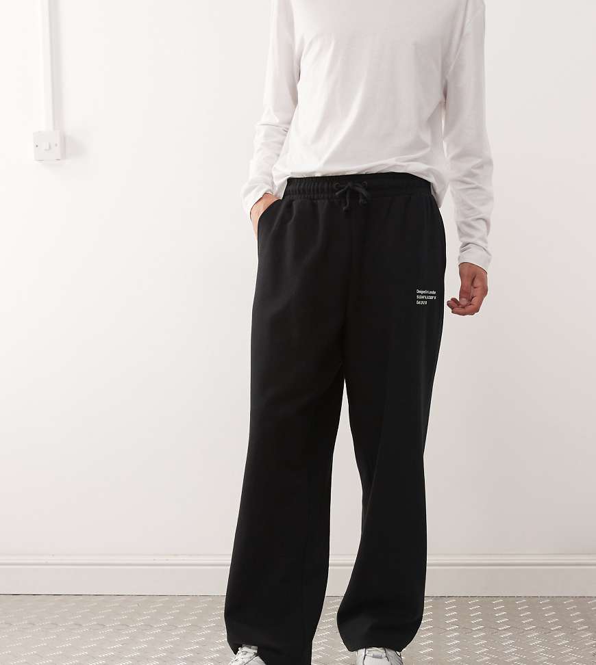 COLLUSION - Locker geschnittene Jogginghose in Schwarz von Collusion