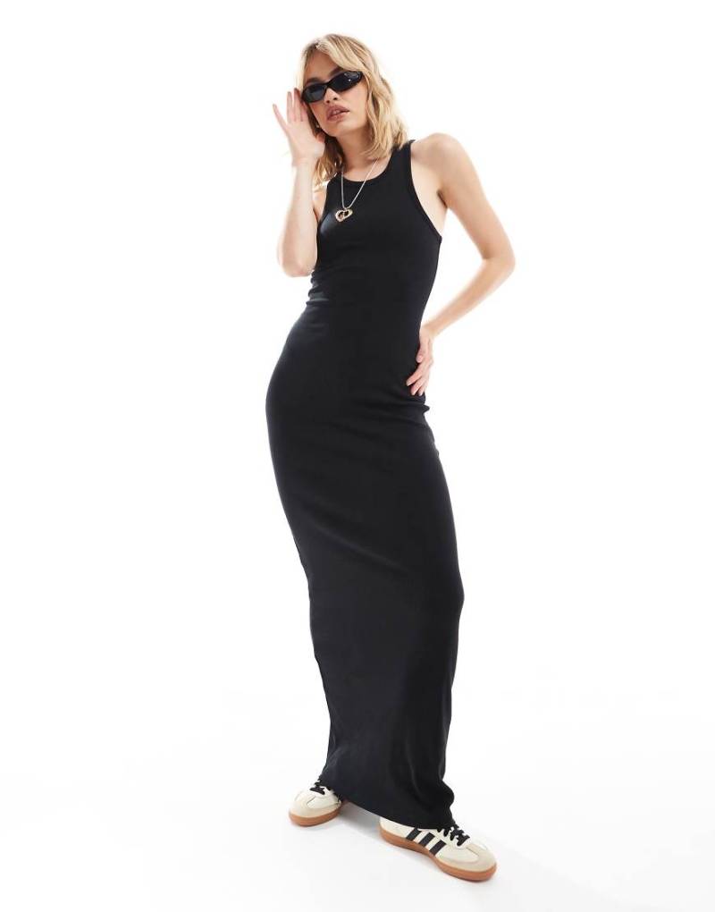 COLLUSION - Maxi-Trägerkleid in Schwarz von Collusion