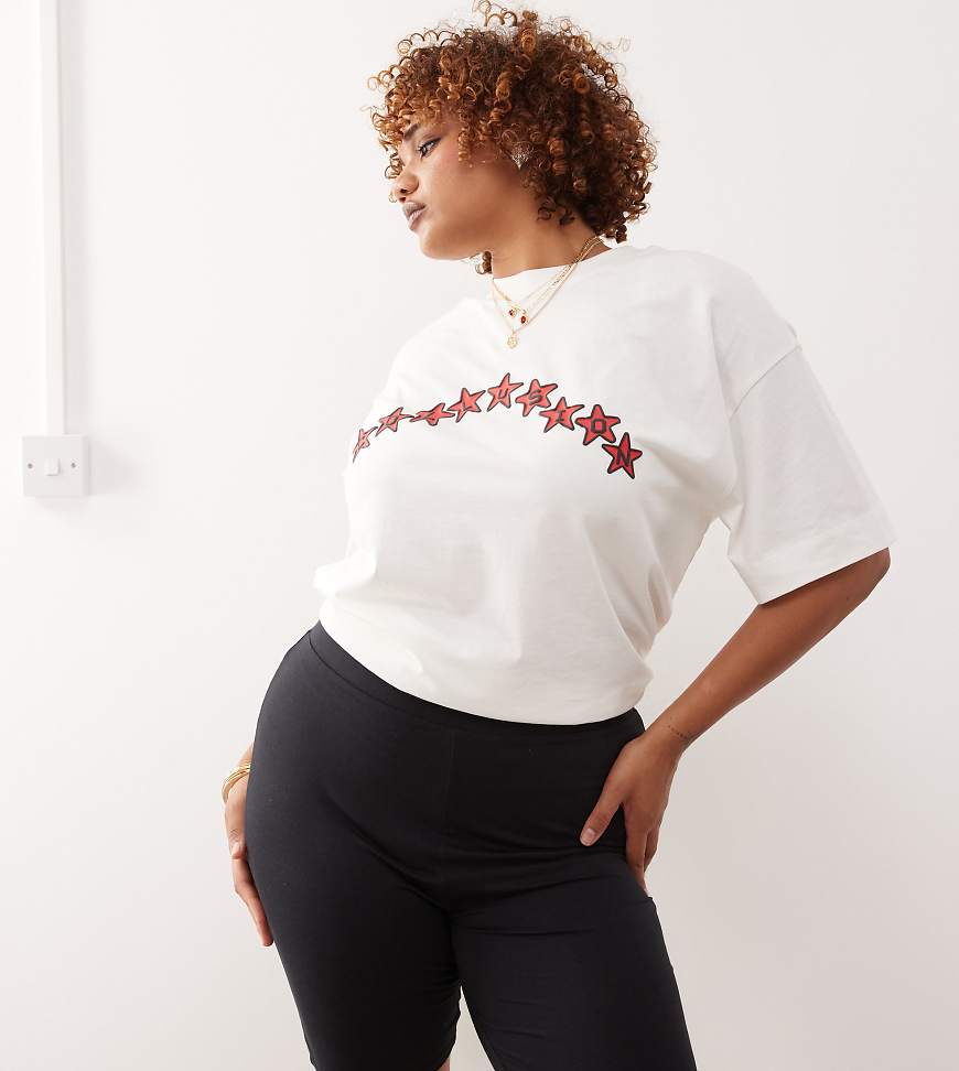 COLLUSION Plus - Legging-Shorts in Schwarz von Collusion