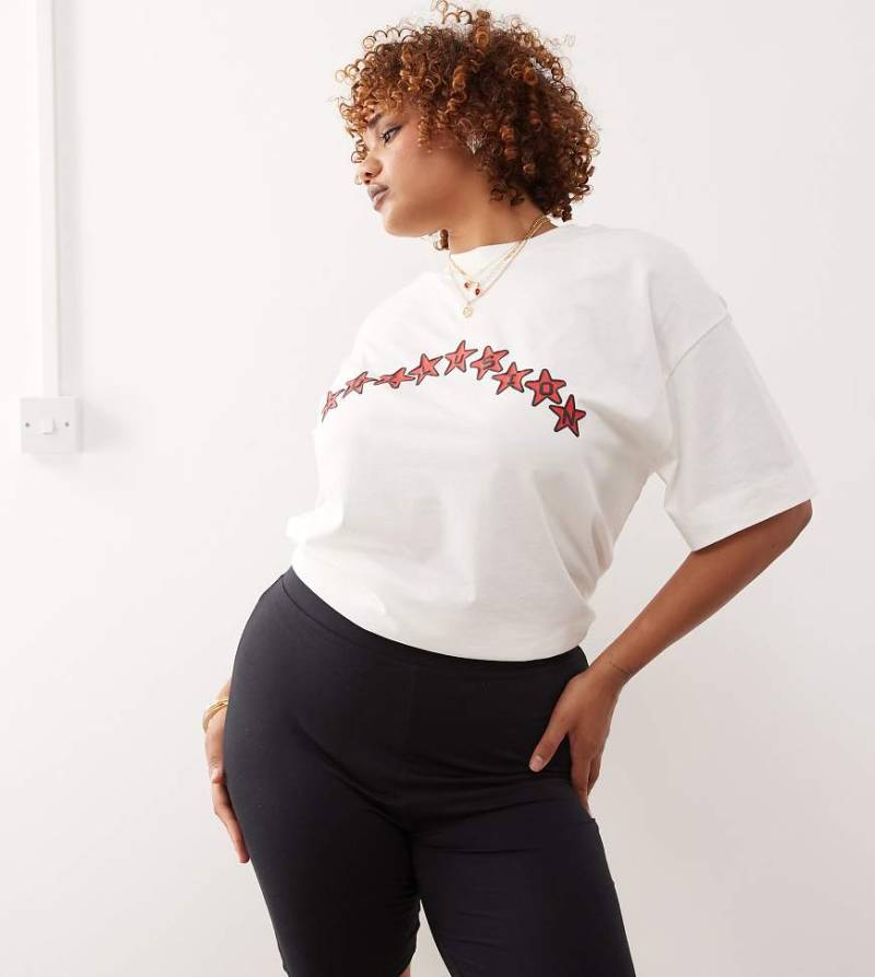 COLLUSION Plus - Legging-Shorts in Schwarz von Collusion