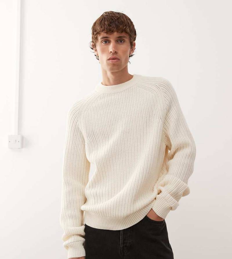 COLLUSION - Pullover aus Strick in Ecru-Neutral von Collusion