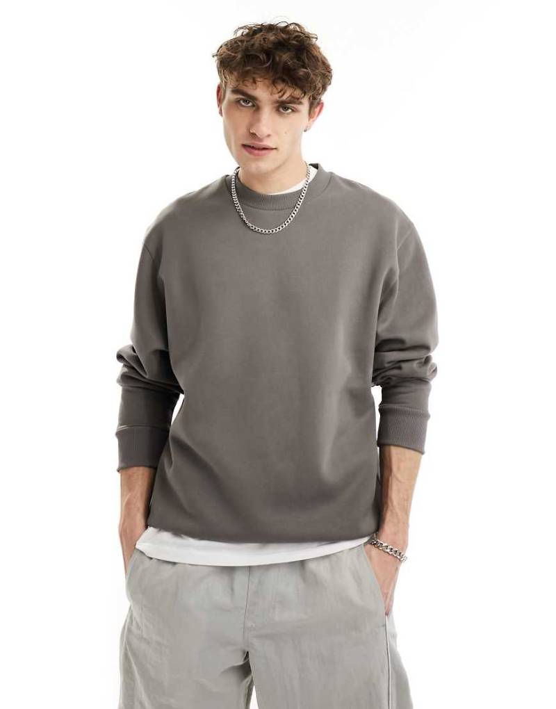 COLLUSION - Sweatshirt in Anthrazit-Grau von Collusion