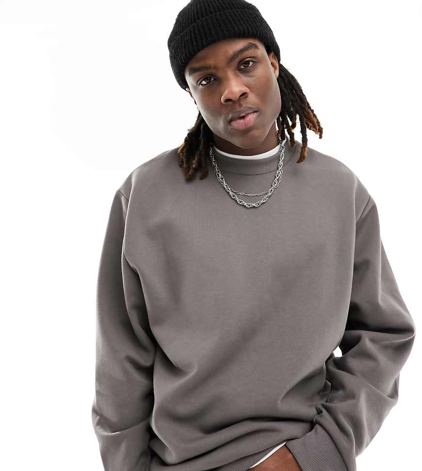 COLLUSION - Sweatshirt in Anthrazit-Grau von Collusion