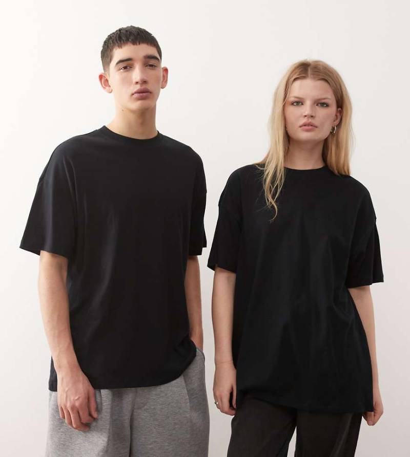 COLLUSION Unisex - T-Shirt in Schwarz von Collusion