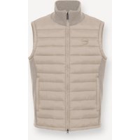 Colmar Originals Gesteppte Hybrid-Weste mit gestrickter Rückseite in 56 von Colmar Originals