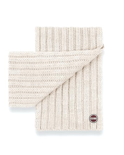 Colmar Uni Schal Logo Variante 1 weiß uni von COLMAR