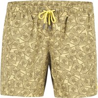 COLMAR Herren Badeshorts gelb Mikrofaser gemustert von Colmar