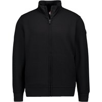 COLMAR Herren Sweatjacke schwarz Mikrofaser unifarben von Colmar