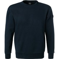 COLMAR Herren Sweatshirt blau Baumwolle unifarben von Colmar