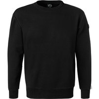 COLMAR Herren Sweatshirt schwarz Baumwolle unifarben von Colmar