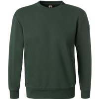 COLMAR Herren Sweatshirt grün Baumwolle unifarben von Colmar