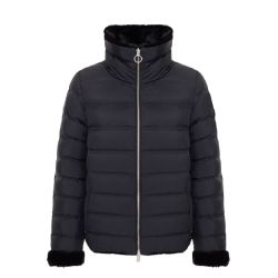 Colmar Damen Wendbare Schwarze Daunenjacke von Colmar