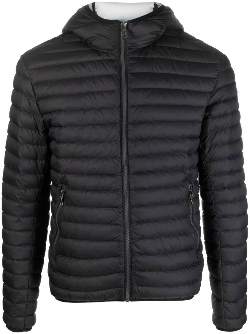 Colmar Gefütterte Kapuzenjacke mit Logo-Patch - Schwarz von Colmar