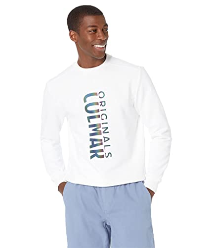 Colmar Herren 8218 Sweatshirt, White, S von Colmar