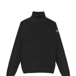 Colmar Herren Pullover Mit Rollkragen In Grün Aus Wolle-kaschmir-mix von Colmar