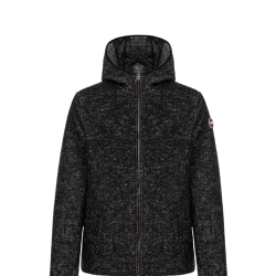 Colmar Herren Schwarzer Wollmischung Kapuzenpullover von Colmar