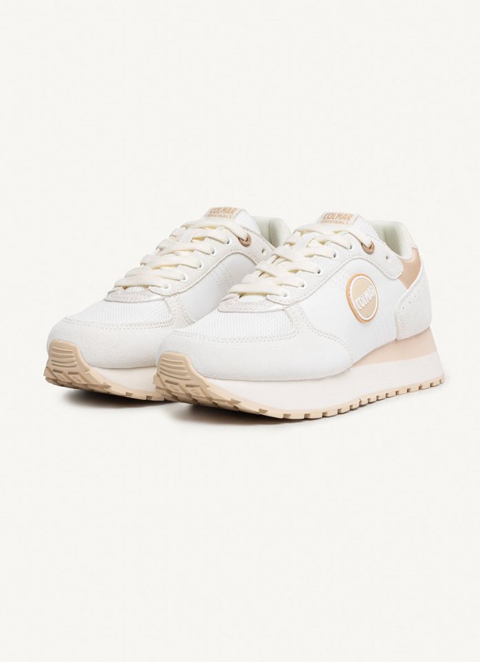 Colmar Travis Authentic weiss/beige Damen Sneaker von Colmar