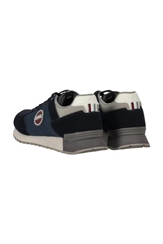 Scarpe uomo Colmar sneaker Travis authentic 001 suede/ tessuto blu navy/ grey U24CO04 43 von Colmar