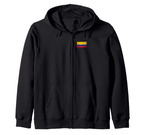 Kolumbien-Flagge, Grafik für Männer, Frauen, Kinder Kapuzenjacke von Colombia Flag Graphic Store