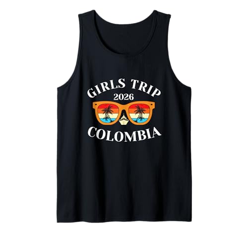Girls Trip 2026 Kolumbien Kreuzfahrt Urlaub Reisen Tank Top Girls Trip 2026 Kolumbien Kreuzfahrt Urlaub Reisen Tank Top von Colombia Spring Break Attire T-Shirts