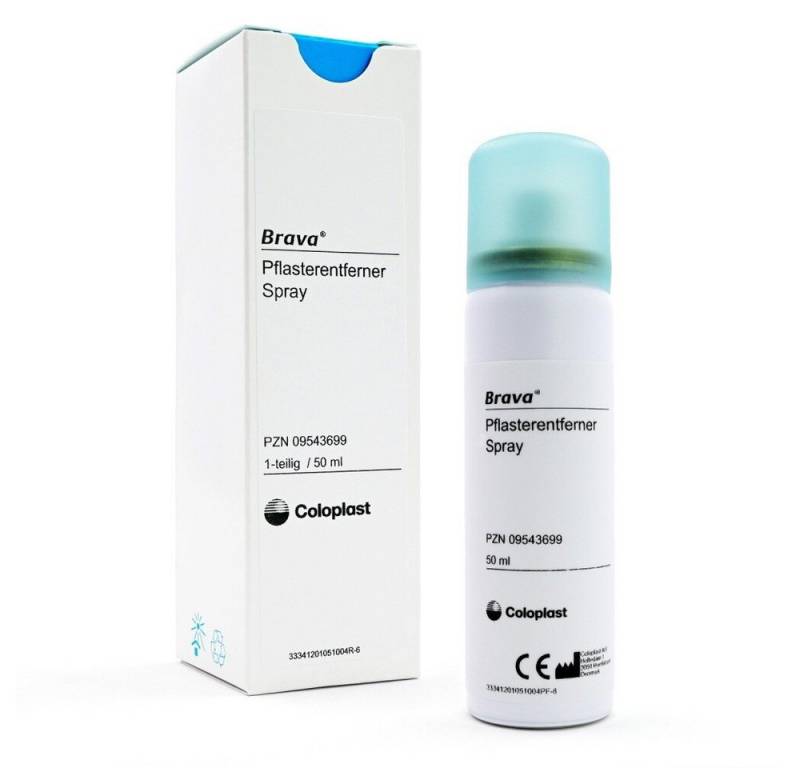 Coloplast Hautpflege-Set BRAVA Pflasterentferner Spray 50ml von Coloplast