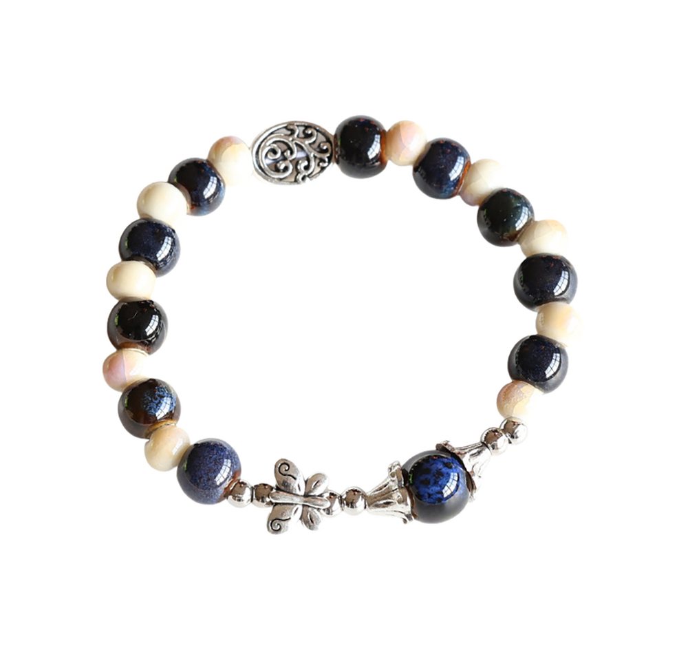 Color Design Armband Handgemachtes Porzellan Armband mit Schmetterling Charm von Color Design