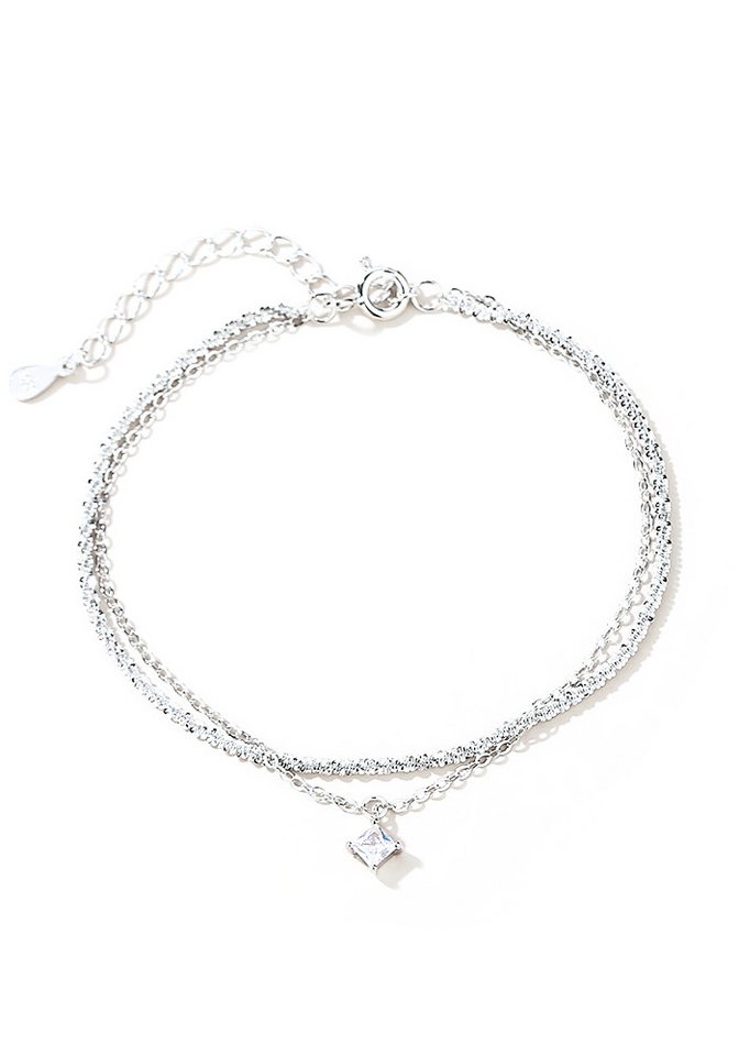 Color Design Silberarmband Armband aus 925 Silber CD-SMK-103, Armkette Länge verstellbar inkl. Geschenkbeutel von Color Design