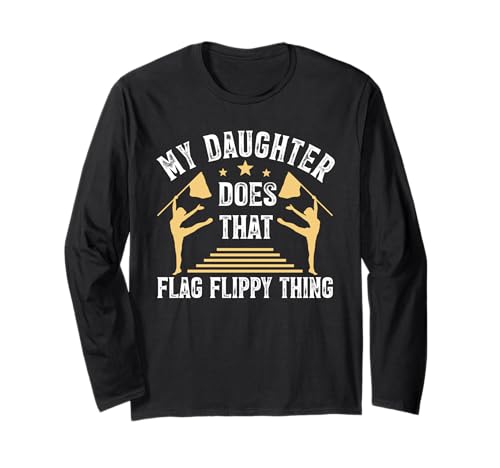 Color Guard Papa Mama Eltern Langarmshirt Color Guard Papa Mama Eltern Langarmshirt von Color Guard Mom & Color Guard Dad Gift Tee