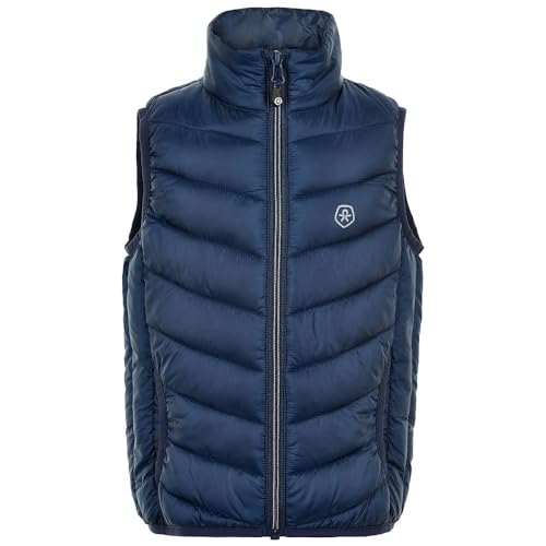 Color Kids Boys Waistcoat Packable Quilted Down Vest, Dress Blues, 104 von Color Kids