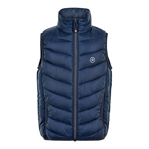 Color Kids Boys Waistcoat Packable Quilted Down Vest, Dress Blues, 104 von Color Kids