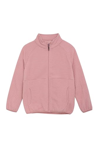 Color Kids COFleece Kinder Unisex Fleecejacke Sweatjacke wärmende Jacke mit Reißverschluss Eingrifftaschen regular fit, Farbe:Foxglove (5005), Größe:122 von Color Kids