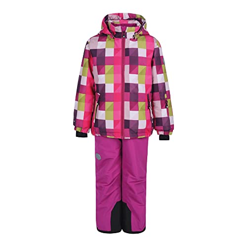 Color Kids Girl's Ski Set AF 10.000 Snowsuit, Festival Fuchsia, 104 von Color Kids