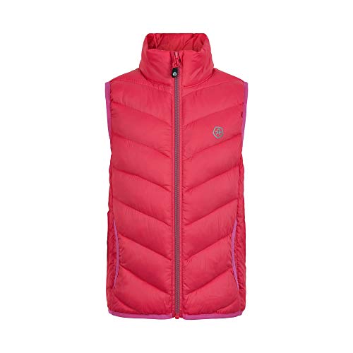 Color Kids Girls Waistcoat Packable Quilted Down Vest, Honeysuckle, 122 von Color Kids