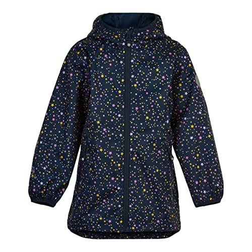 Color Kids Mädchen Softshell AOP, AF 8.010 Shell-Jacke, Total Eclipse, 110 von Color Kids