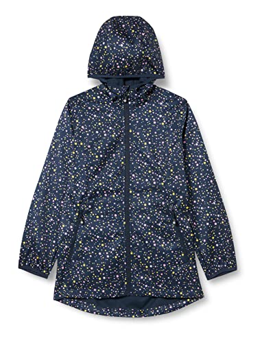 Color Kids Mädchen Softshell AOP, AF 8.012 Shell-Jacke, Total Eclipse, 122 von Color Kids