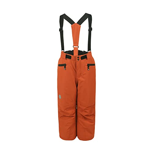 Color Kids Kids Ski Pants With Pockets 4 Orange - Praktische wasserdichte Kinder Skihose, Größe 116 - Farbe Potter Clay von Color Kids