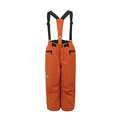 Color Kids Kids Ski Pants With Pockets 4 Orange - Praktische wasserdichte Kinder Skihose, Größe 122 - Farbe Potter Clay von Color Kids