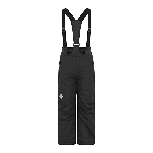 Color Kids - Skihose mit Hosenträger für Kinder - Fleecefutter - Schwarz von Color Kids