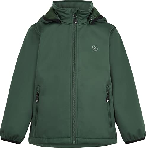 Color Kids Unisex Kinder Softshell med fleece, af 8.000 Shell Jacke, Cilantro, 104 EU von Color Kids