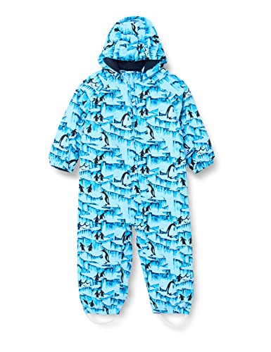 Color Kids Unisex Baby Schneeanzug, AF 10.000 Snowsuit, Light Blue, 80 von Color Kids