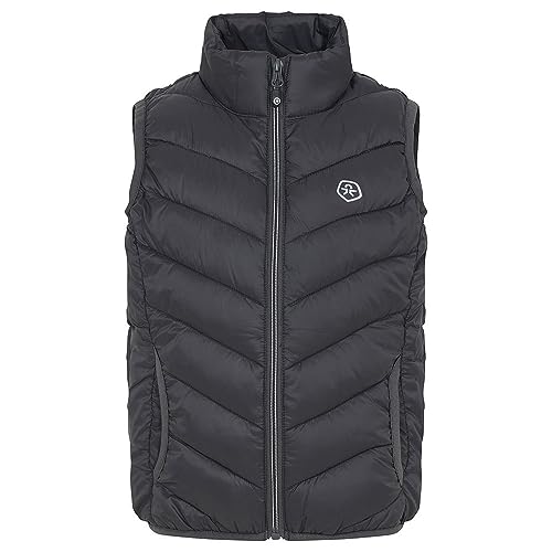 Color Kids Unisex Kids Vest Quilted Jacket, Darkgray, 92 von Color Kids