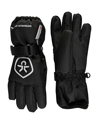 Color Kids Kinder Handsker - Vandtæt Genbrugt Cold Weather Gloves, Schwarz, 2022-10-12 00:00:00 EU von Color Kids