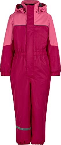 Color Kids Unisex Kinder Coverall, AF 8.000 Schneeanzug, Pink Peacock, 92 von Color Kids