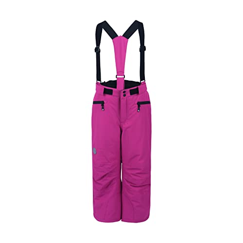 Color Kids Kids Ski Pants With Pockets 4 Pink - Praktische wasserdichte Kinder Skihose, Größe 104 - Farbe Festival Fuchs von Color Kids