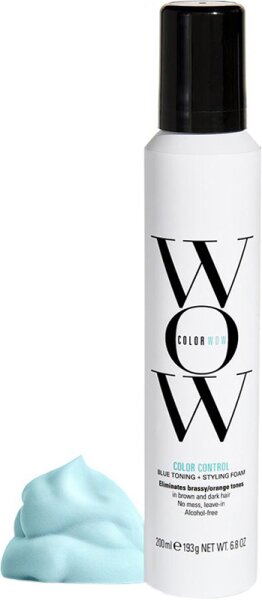 Color Wow Color Control Blue Toning & Styling Foam 200 ml von Color Wow