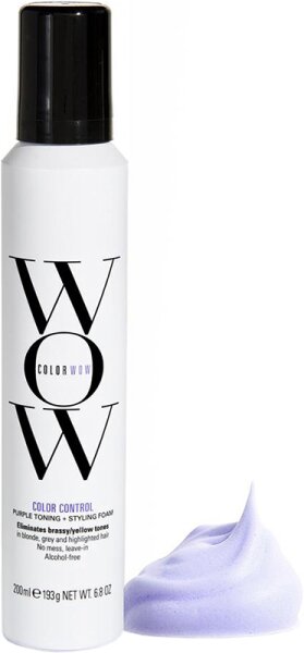 Color Wow Color Control Purple Toning & Styling Foam 200 ml von Color Wow