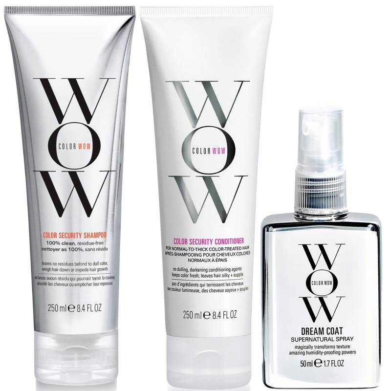 Color Wow Dream Clean Normal to Thick and Travel Dream Coat Supernatural Spray Trio von Color Wow