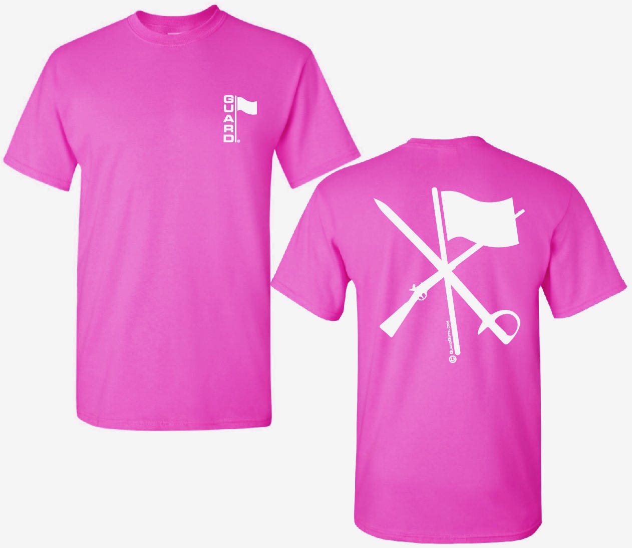 Color Guard T-Shirt in Pink Für Wintergarde Und Gardisten Color Guard T-Shirt in Pink Für Wintergarde Und Gardisten von ColorGuardGifts