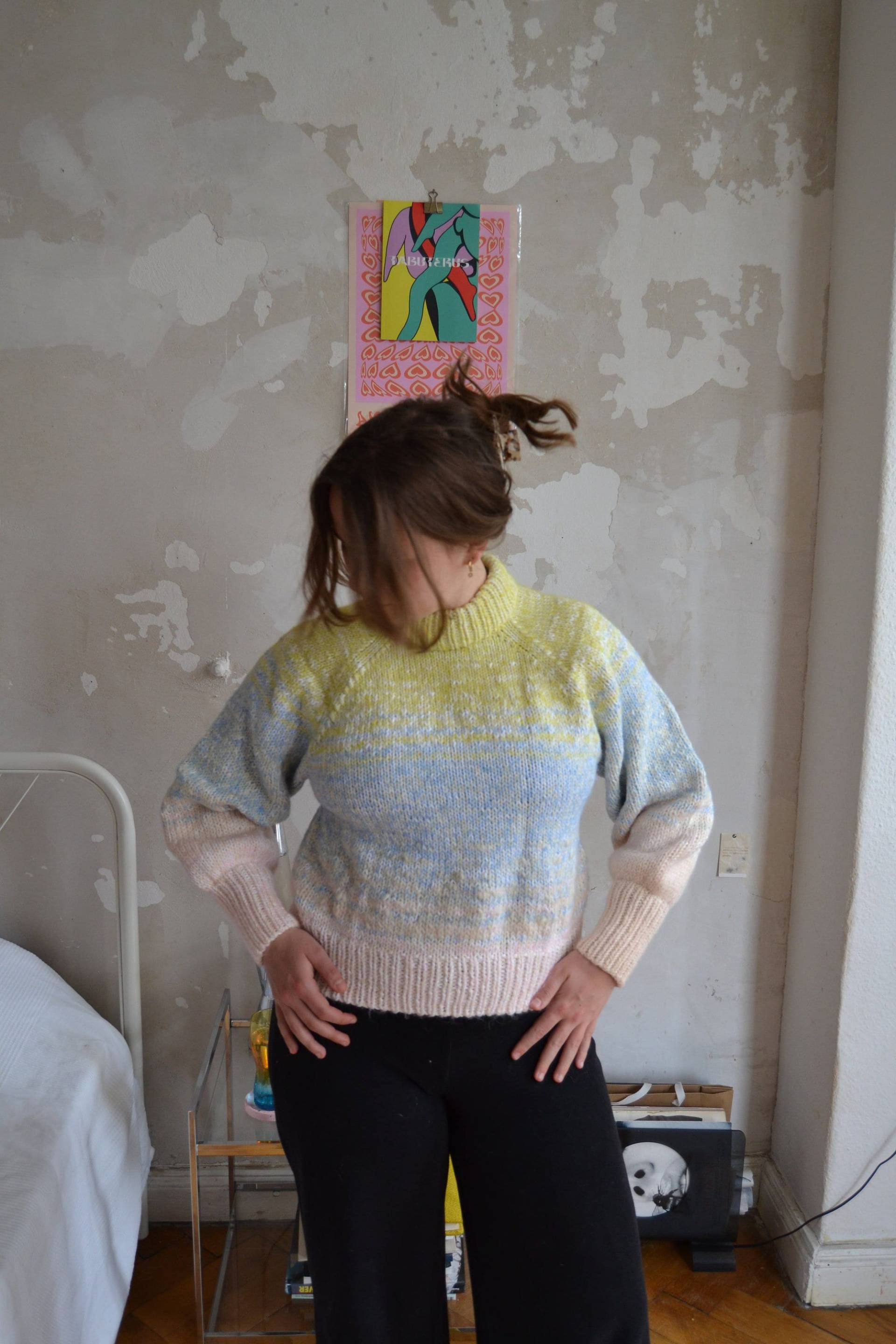 Ursula Sweater, Hand-Knitted von ColorIsPowerKnitting